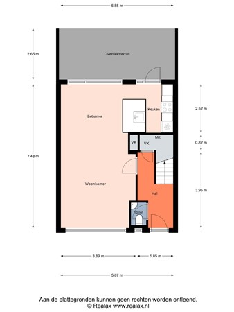 Floorplan - Almareplantsoen 5, 3752 EL Bunschoten-Spakenburg